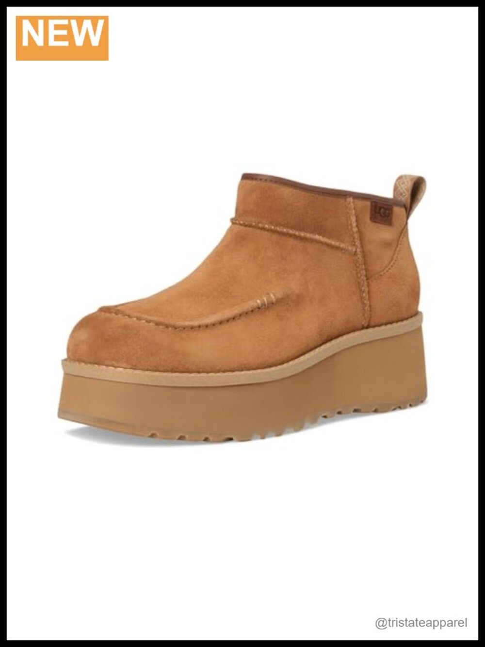 Water-Resistant Suede Ankle Boots with Zipper